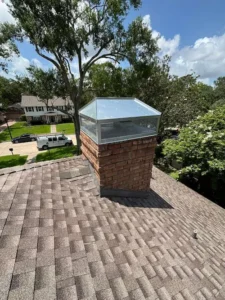 Custom Cap Project in Houston Heights, TX